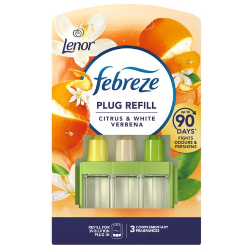 Освежитель воздуха Febreze 3Volution Circus & White Verbena Plug Refill 20ml